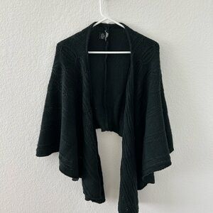 Cejon Black Women's Poncho